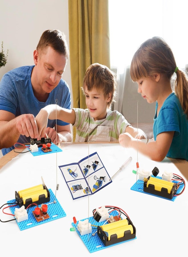 BeAndge 3 Set Telegraph STEM Kits Bulk, Science Kits for Kids Age 8-12, Engineering STEM Building Toys for Boys Ages 8-13, Crafts for Boys Girls 8-10, Build A Coding Robot 10-12 - Image 5